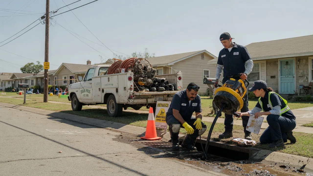 Drain Cleaning in Follett, TX near me